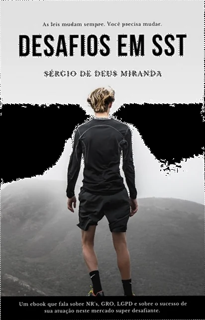 Capa do livro “Desafios em SST”, de Sérgio de Deus Miranda.