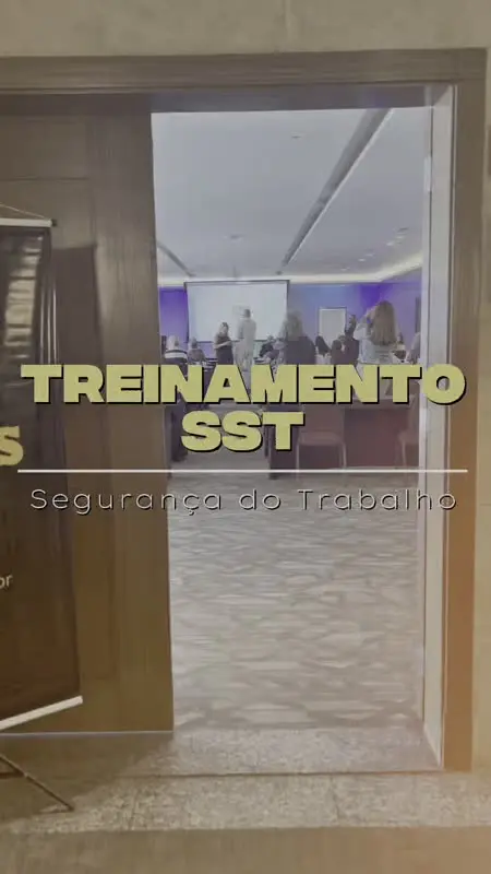Abertura do vídeo de bastidores do Treinamento de SST da DUOSS.